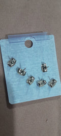 Caravanas acero inoxidable x3 unidades